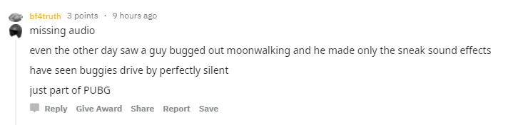 绝地求生玩家吐槽:游戏内声音丢失Bug太频繁,影响游戏体验