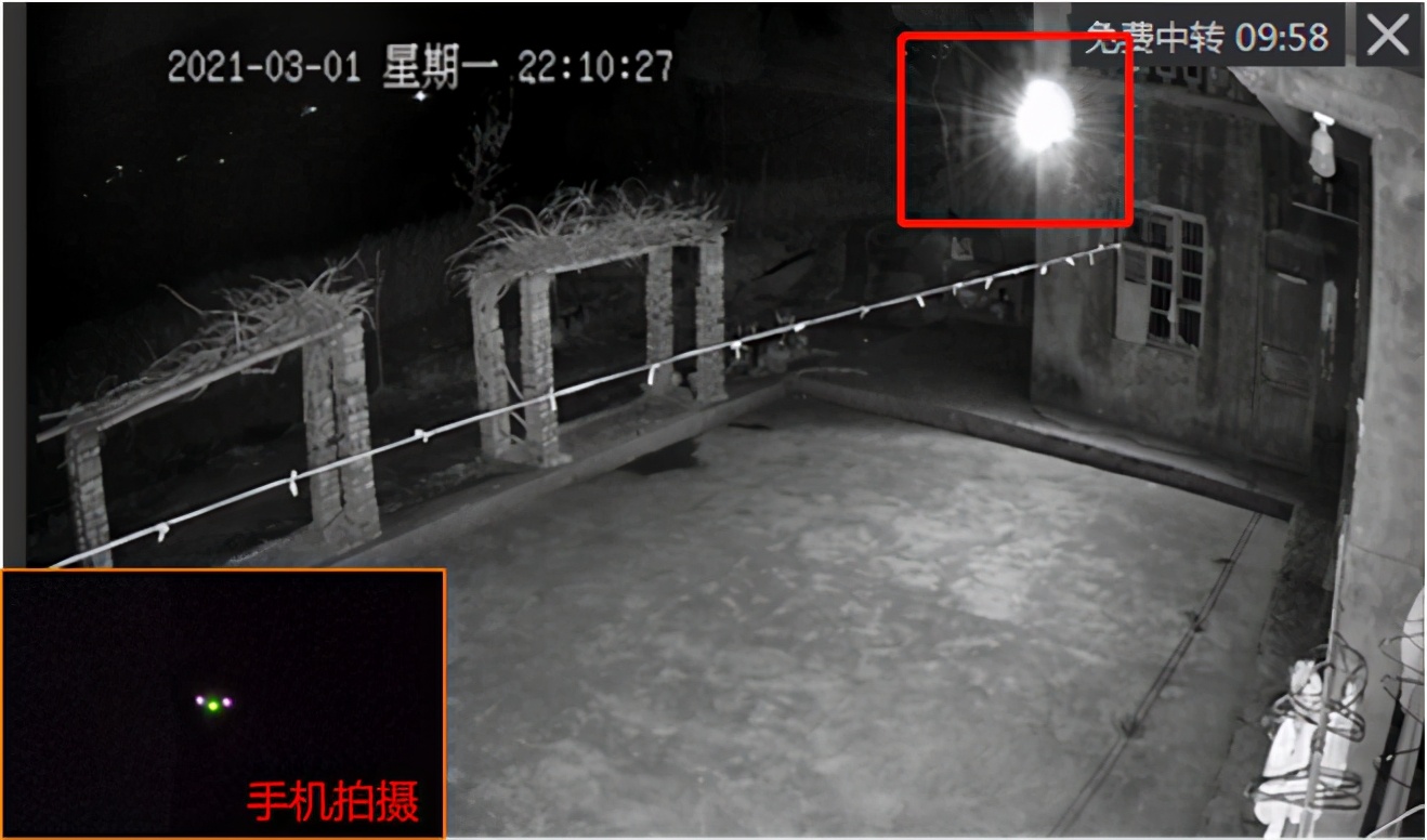 摄像头红外补光在什么条件下出现,摄像头为什么能拍到红外光