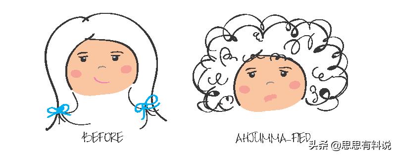 日本大妈发型变化,为啥大妈都是短发发型