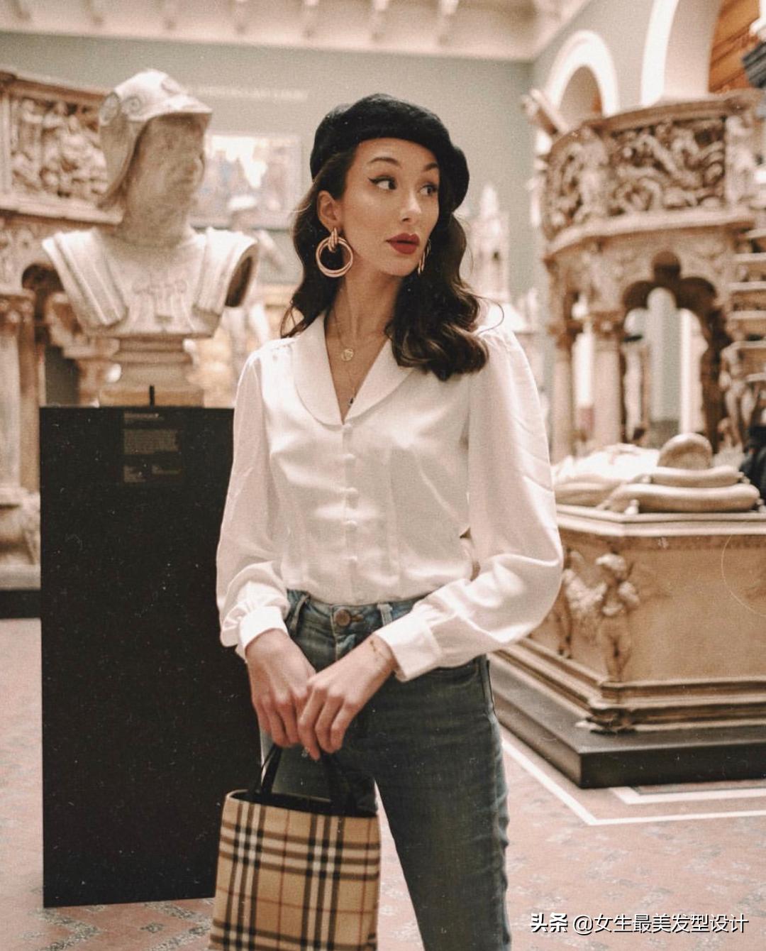 禁欲系夏季衬衫搭配,傲娇的四月春夏衬衣搭配