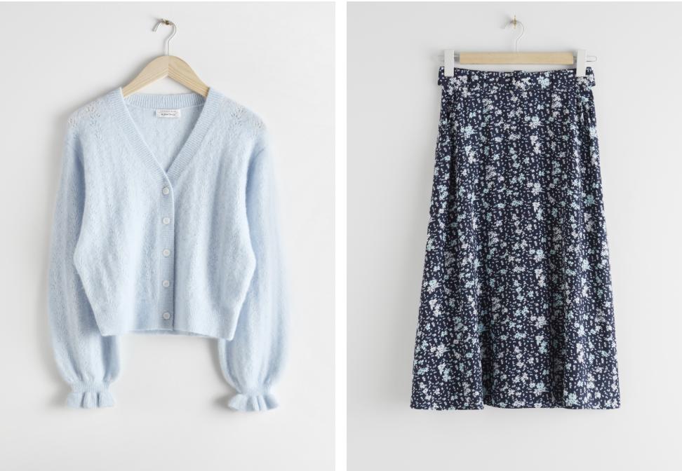 夏季针织开衫穿搭技巧视频,宽松慵懒风针织中长款开衫搭配