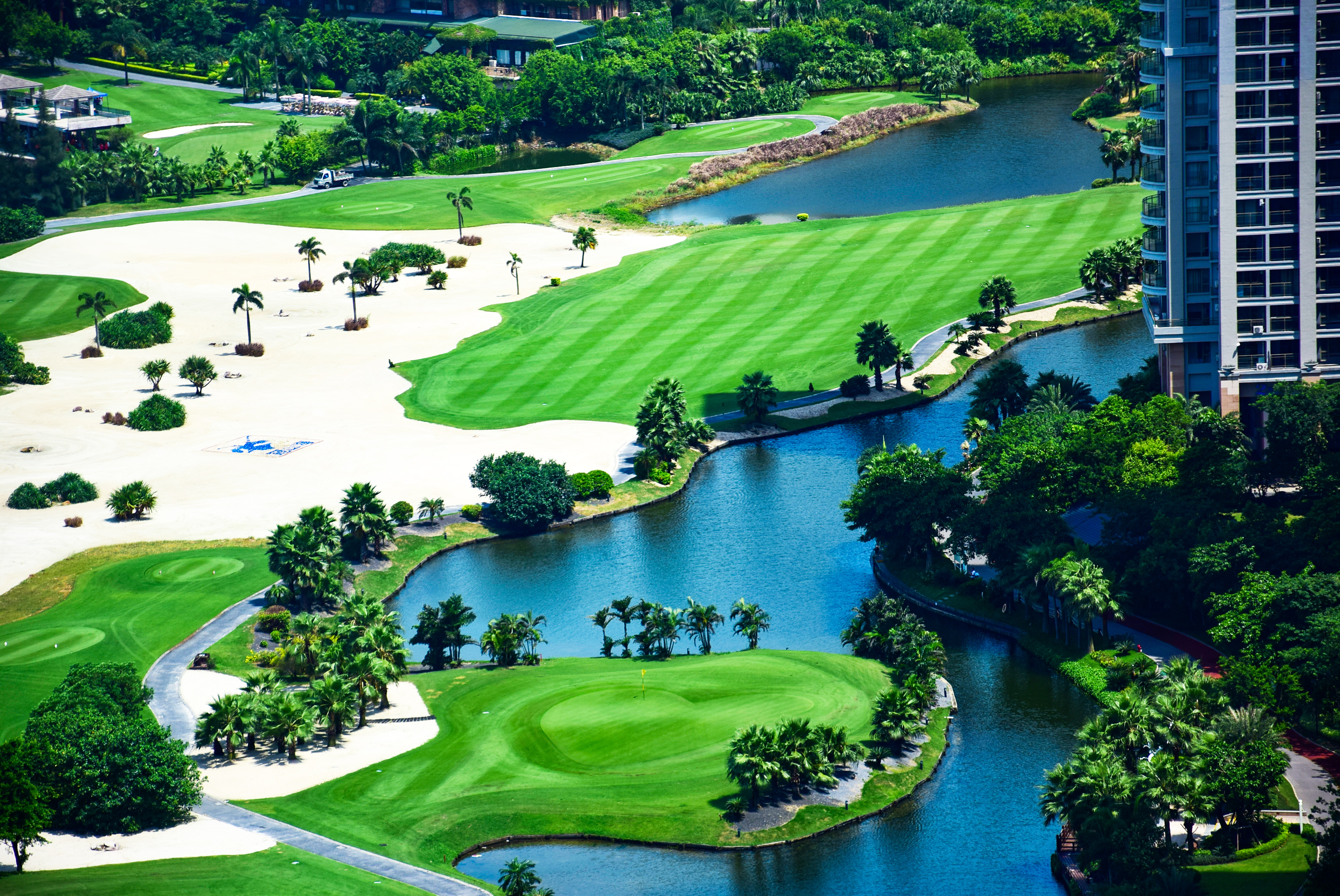 北海观山海高尔夫,北海最美打卡地