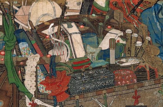 买买买不是现代人的专利!宋代《货郎图》看看古人的“购物车”