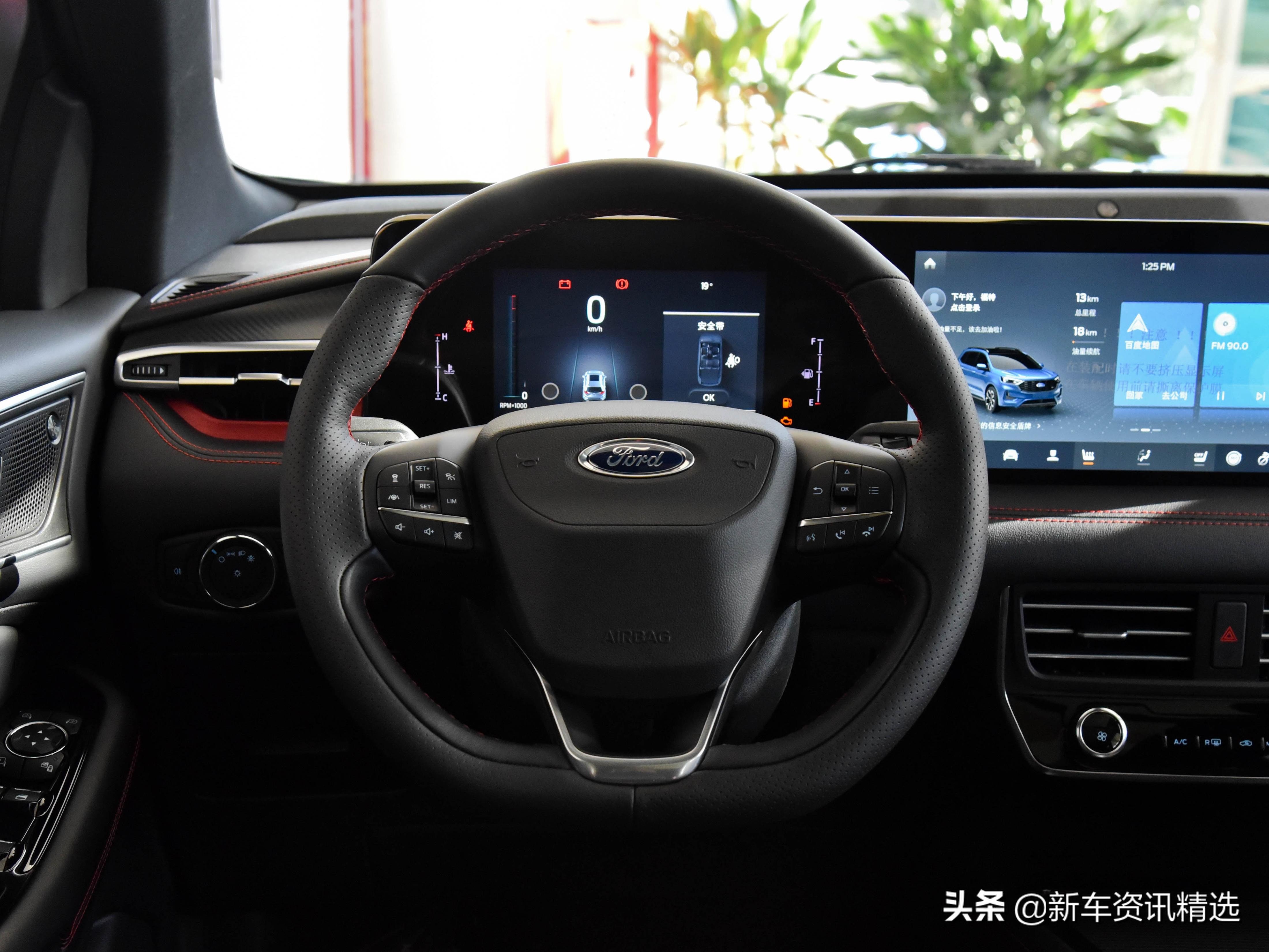 真正大七座suv车10万元左右,福特锐界两驱七座汽车测评