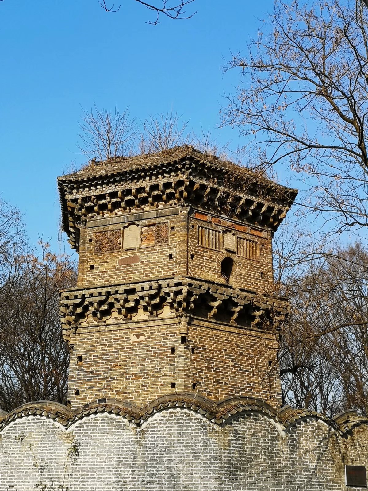 摩托周边旮旯游——探访明光法华禅庵塔