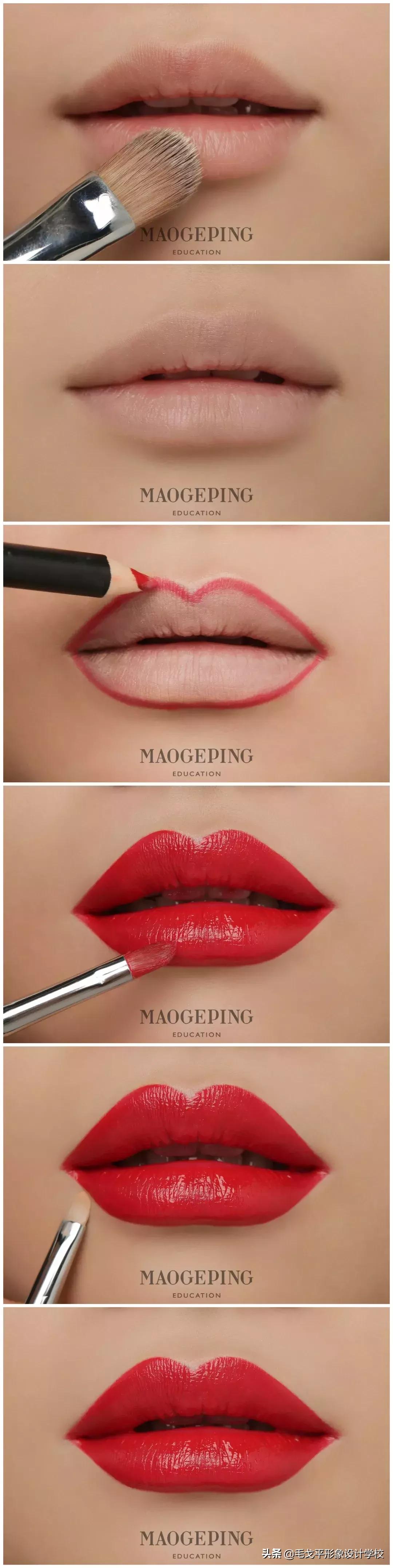 买了很多口红没一个好看的,买了口红不会涂