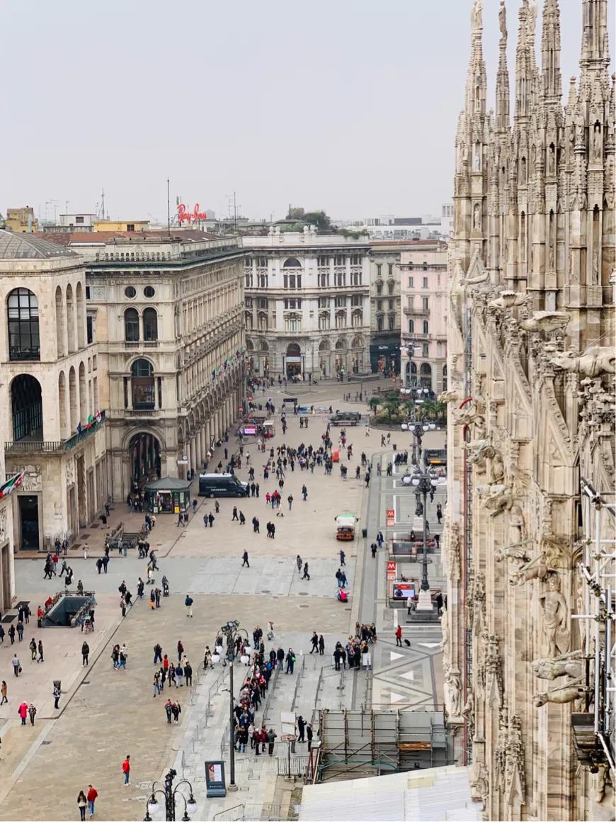 意大利米兰城市漫步,意大利米兰的冬季极夜