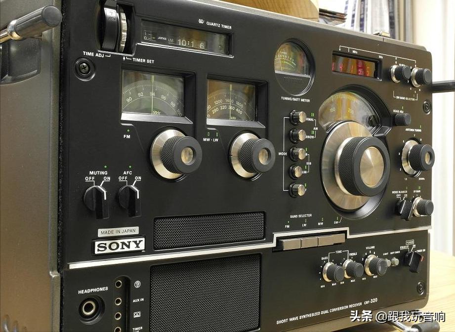 索尼经典全波段收音机,索尼八十年代