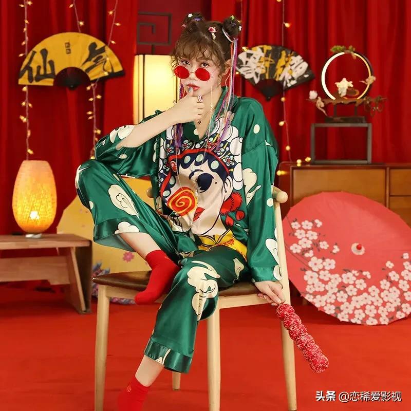 睡衣家居服简约大气,家居服睡衣可外穿的奢华品