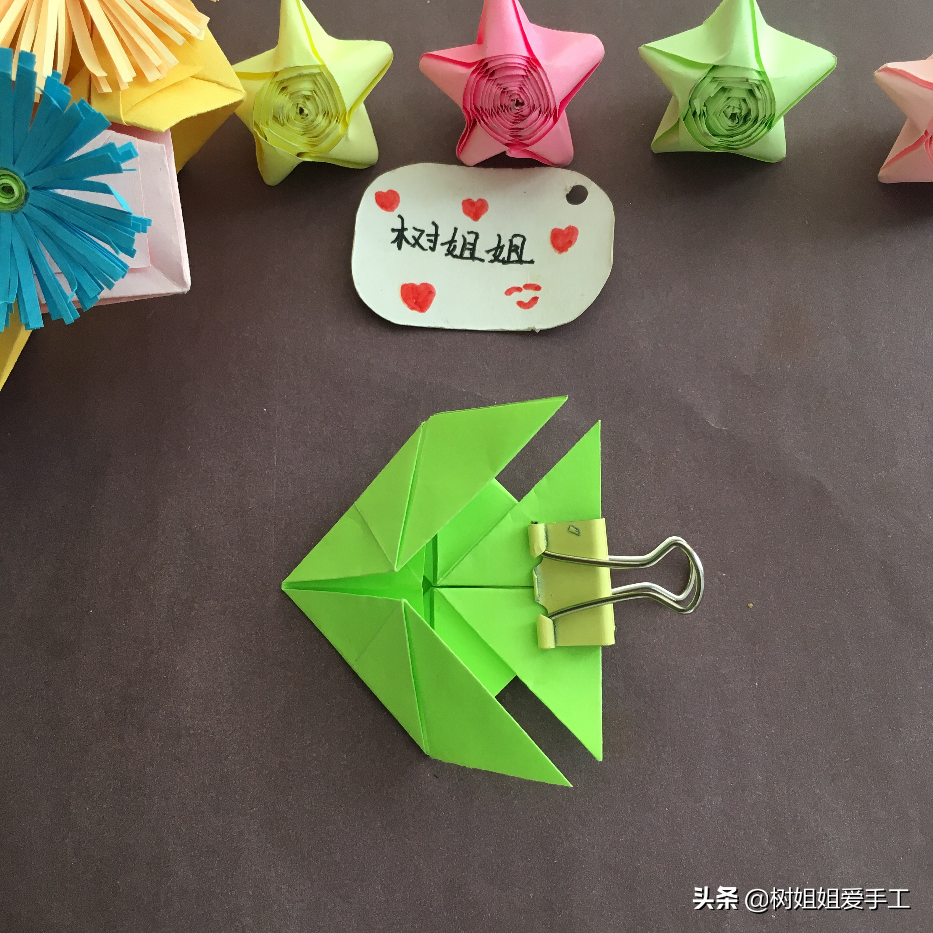 幼儿园简单折纸手工动物小鱼,各种可爱小动物的折纸