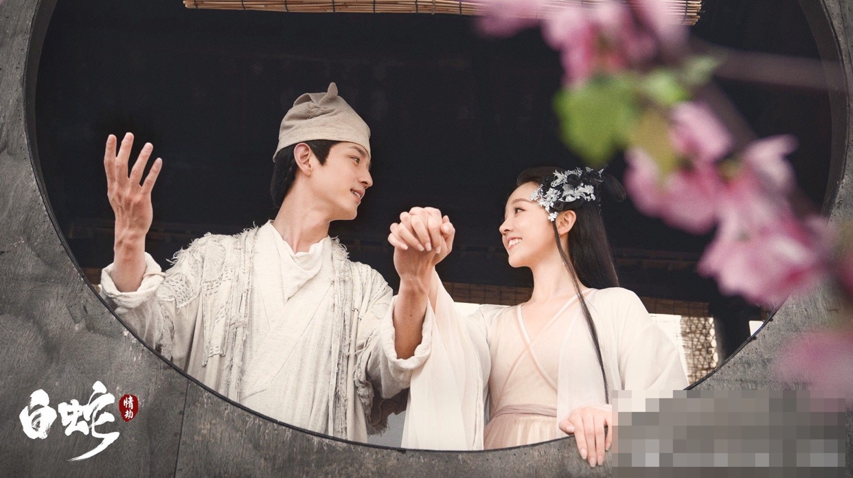 最美孟婆何花新剧出演白素贞，造型清新可爱，不输之前鞠婧祎