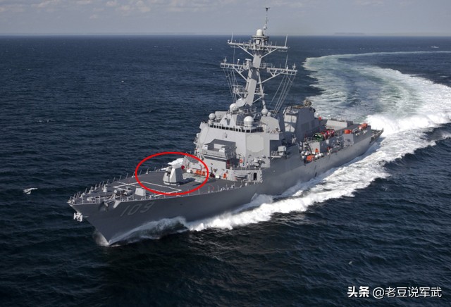 美国军舰127毫米,美国127毫米舰炮射击视频