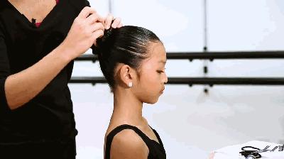 法式芭蕾头发怎么盘,如何盘芭蕾头发