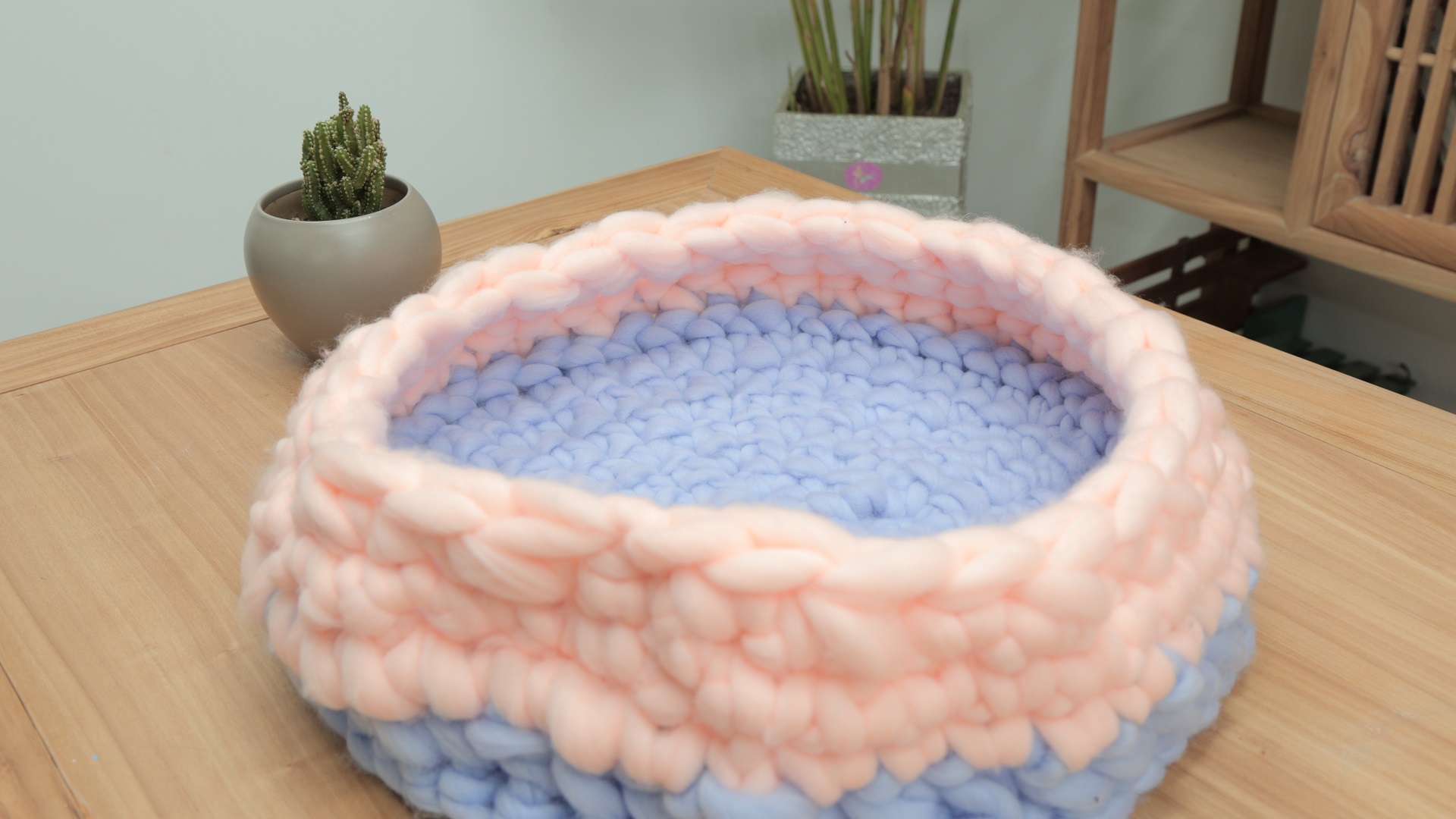 冰岛线能编织什么,冰岛线编织狗窝教程