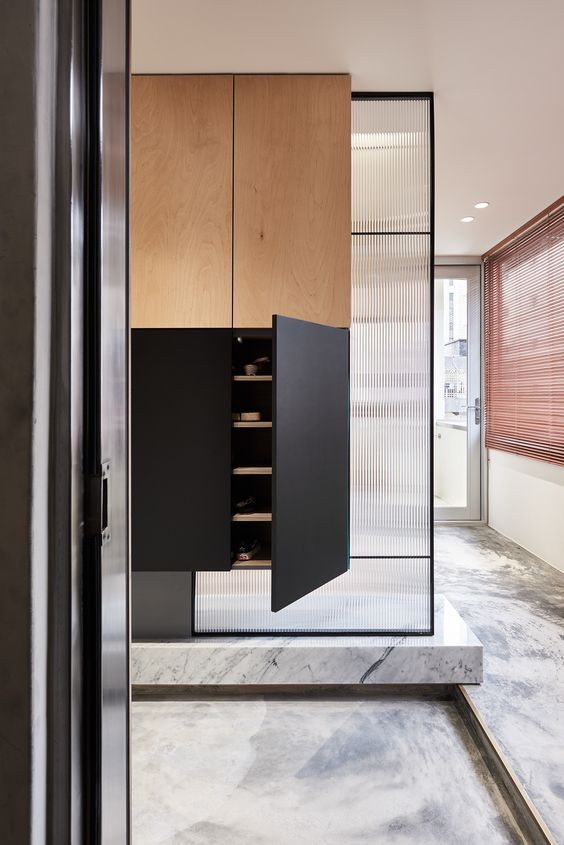 大白墙加悬空电视墙效果,现在最流行的悬空电视墙