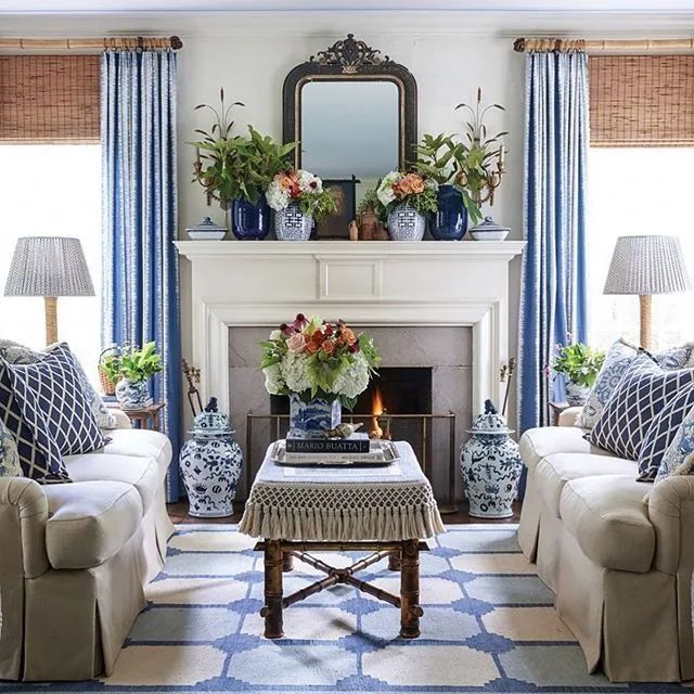 青花瓷的装饰是怎么弄,青花瓷式装饰风格