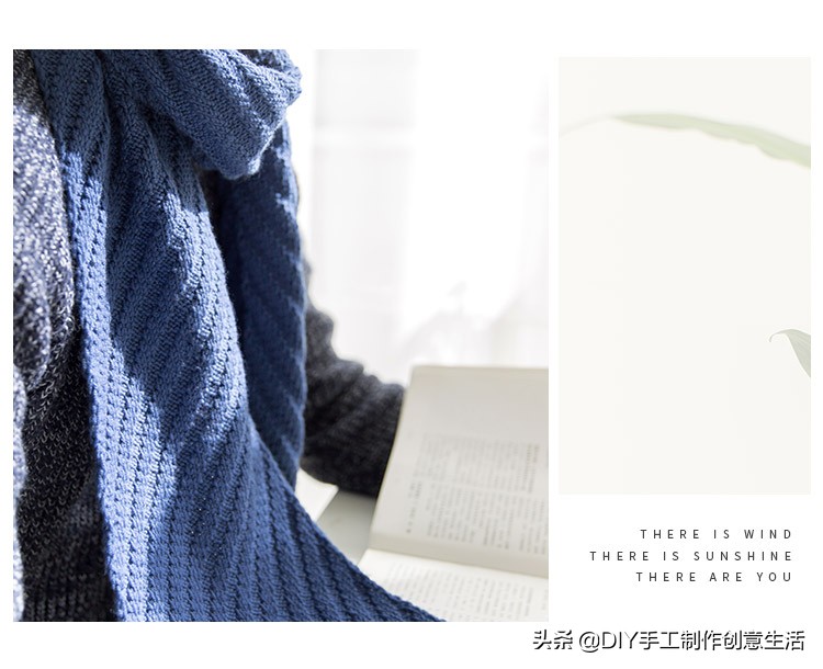 棒针织爱心,棒针围巾的花样织法