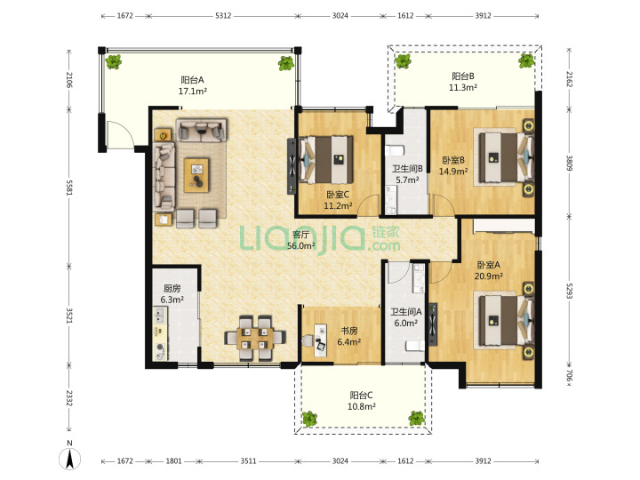 深圳湾君汇户型图,深圳湾君汇新天豪宅