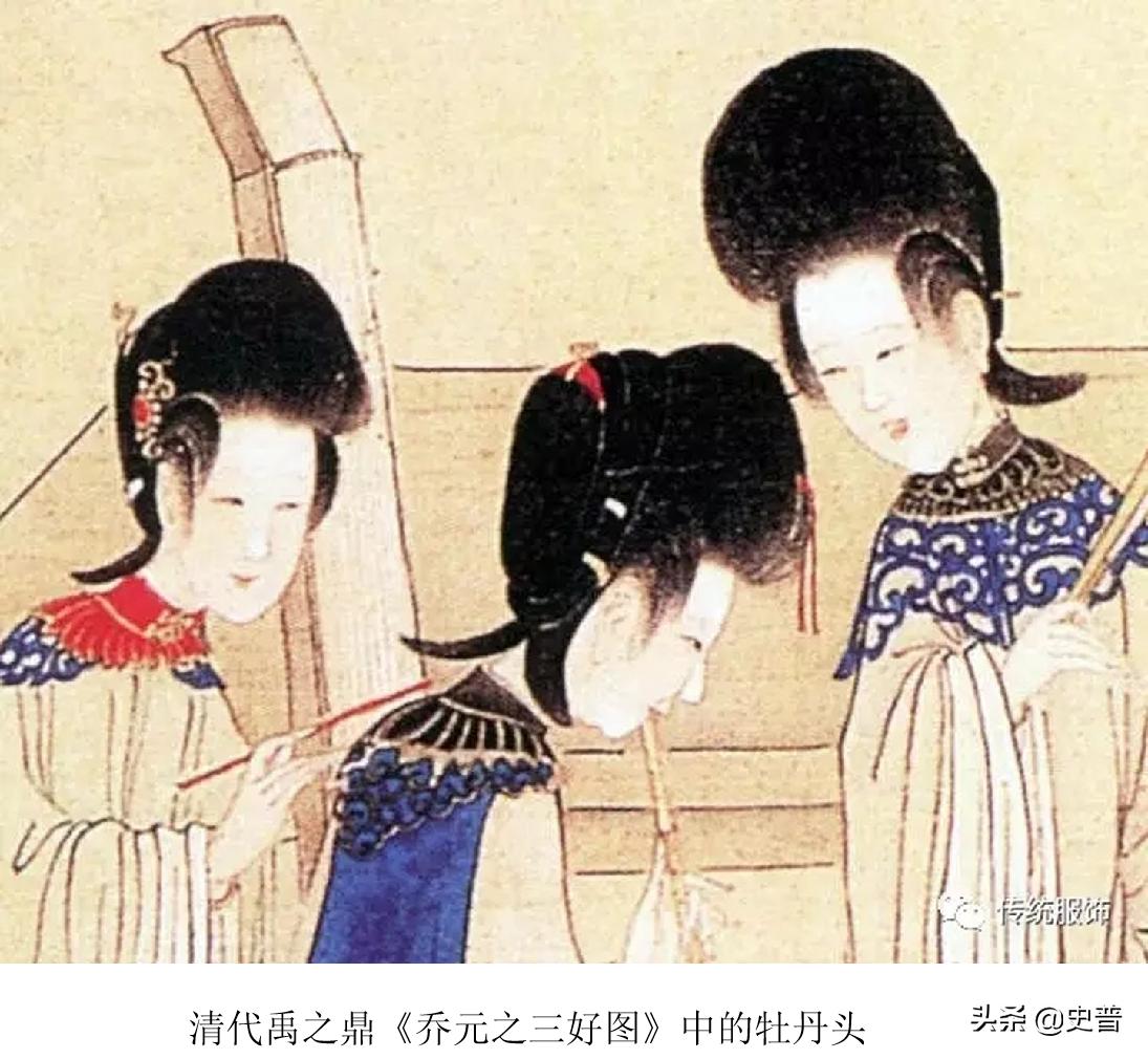 雾鬓假发,雾鬓云鬟古代女子的假发