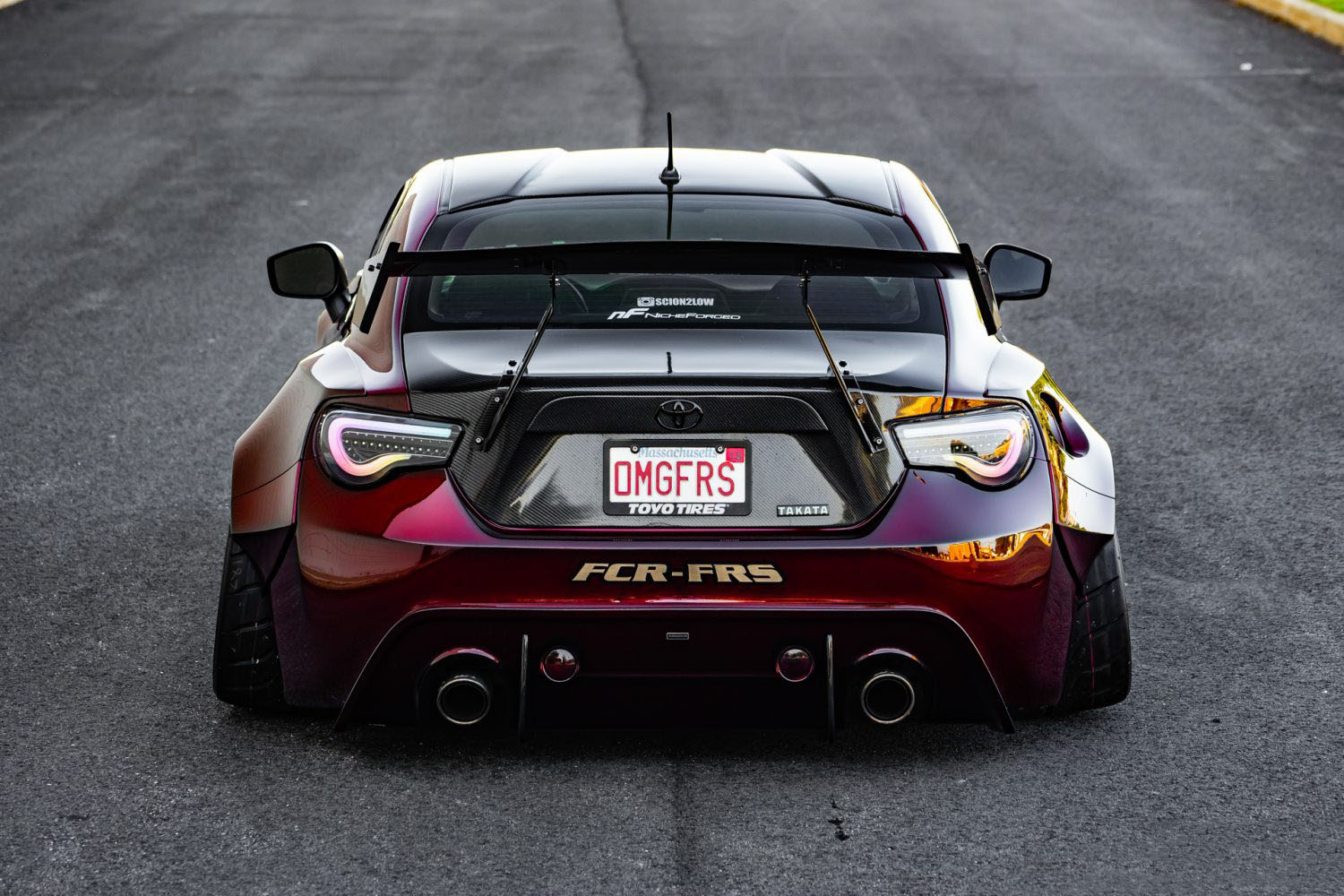 斯巴鲁brz丰田86改装,斯巴鲁brz丰田86区别图文