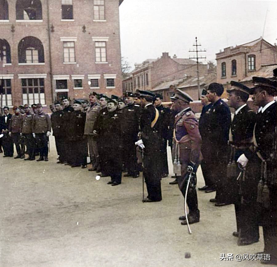 1938年，意大利人窜访天津日军，打仗我不行，摆架子第一名