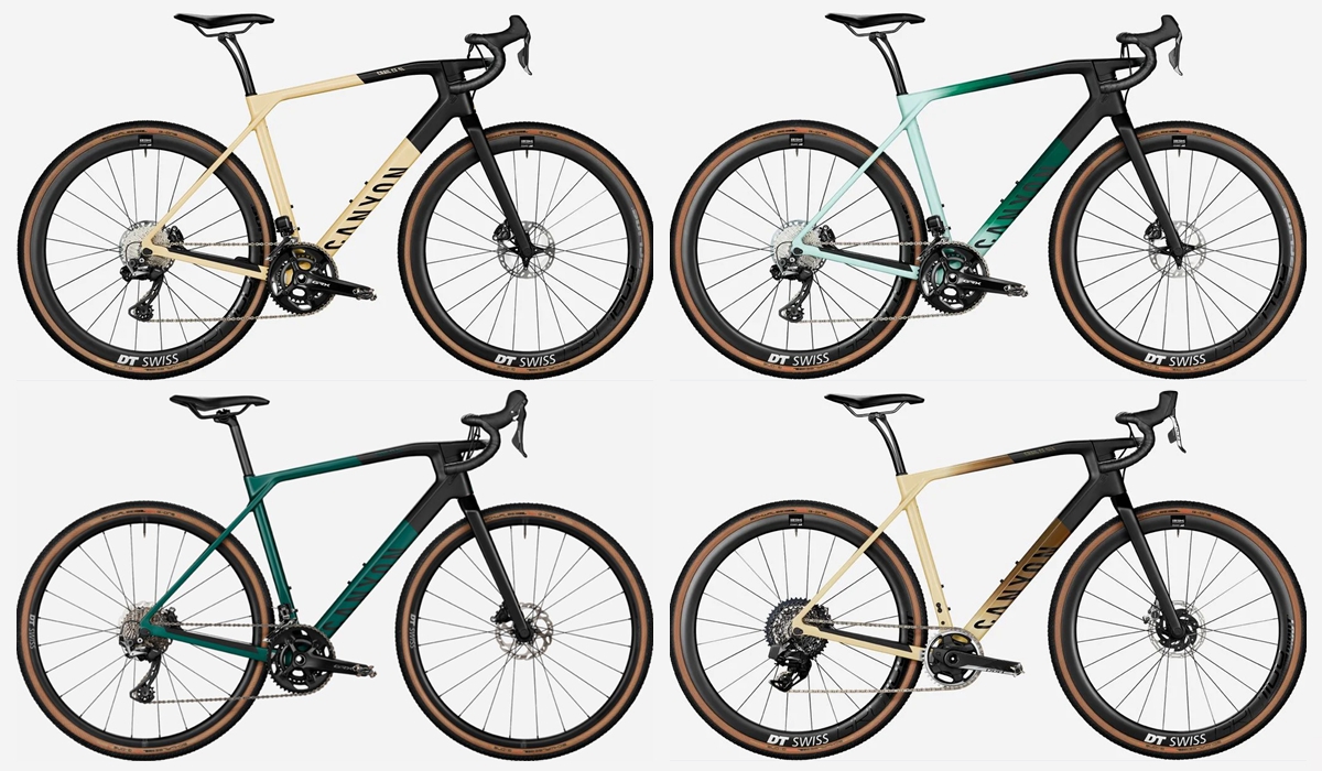 新增渐变涂装Canyon更新Grail系列砾石车