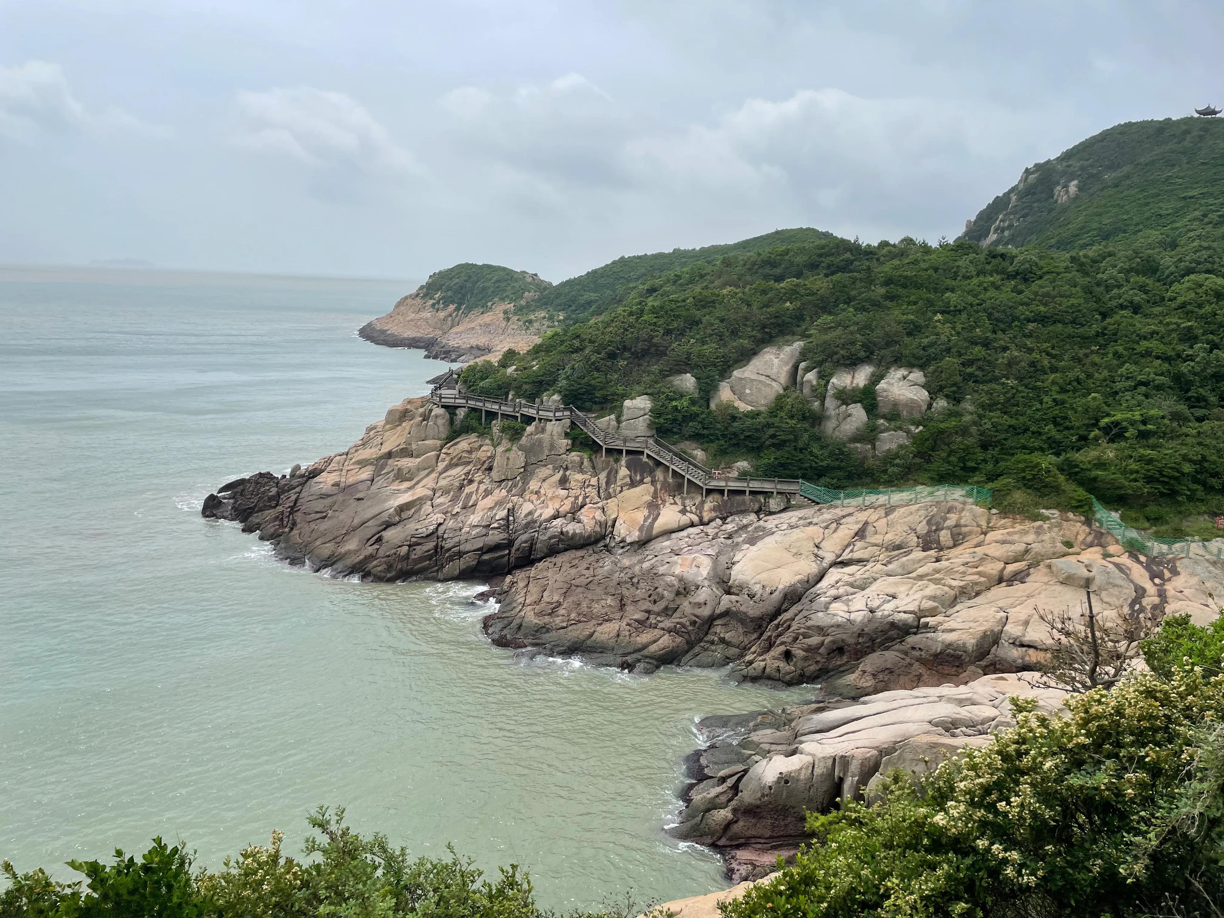 舟山桃花岛武侠城,舟山群岛桃花岛金庸文化园