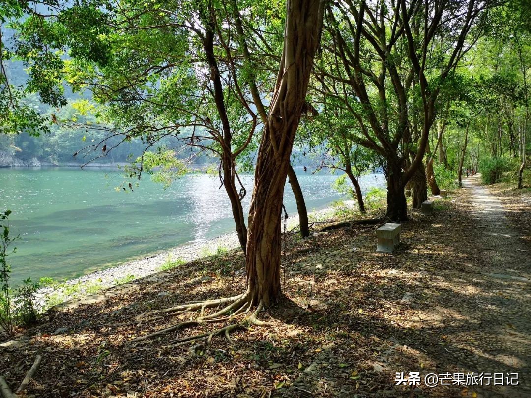 桂林阳朔漓江边风景,桂林漓江阳朔风景名胜区