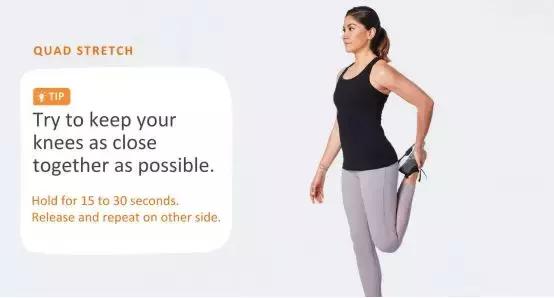 冬天适合做的拉伸动作,跑步后7个拉伸腿动作