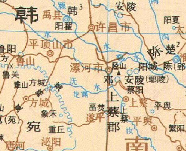 襄阳哪边是襄城和樊城,襄阳和三国有关的地名