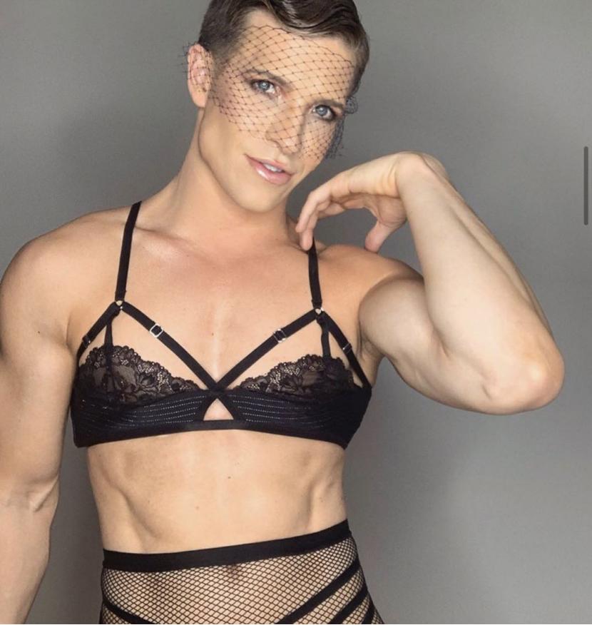 是辣眼还是个性？女性内衣品牌请肌肉男当模特，网友直呼：毁三观