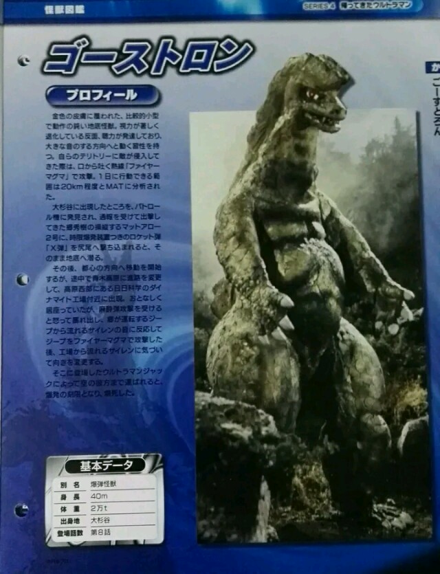 杰克奥特曼中的怪兽排名,杰克奥特曼全部怪兽排名