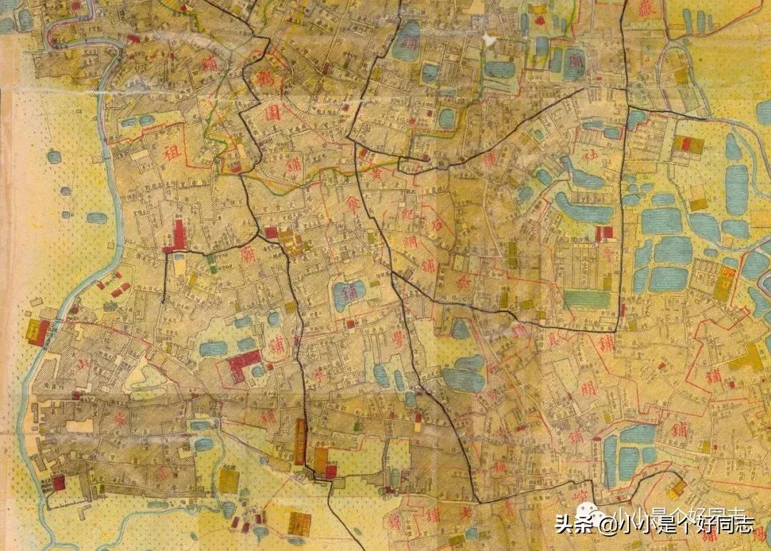 佛山南海之前的旧地图,旧佛山地图