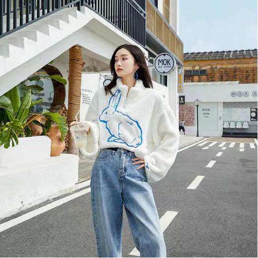 谢楠穿迷彩棉袄的照片,谢楠穿长袖