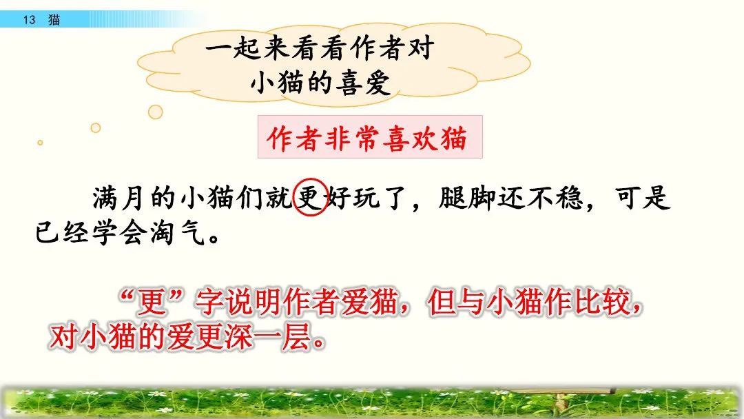 四年级下册语文13课猫课文解析,部编版四年级下册13猫教学视频