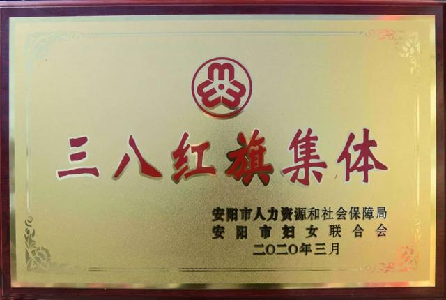 喜获三八红旗集体荣誉称号,2019安阳示范区第二人民医院