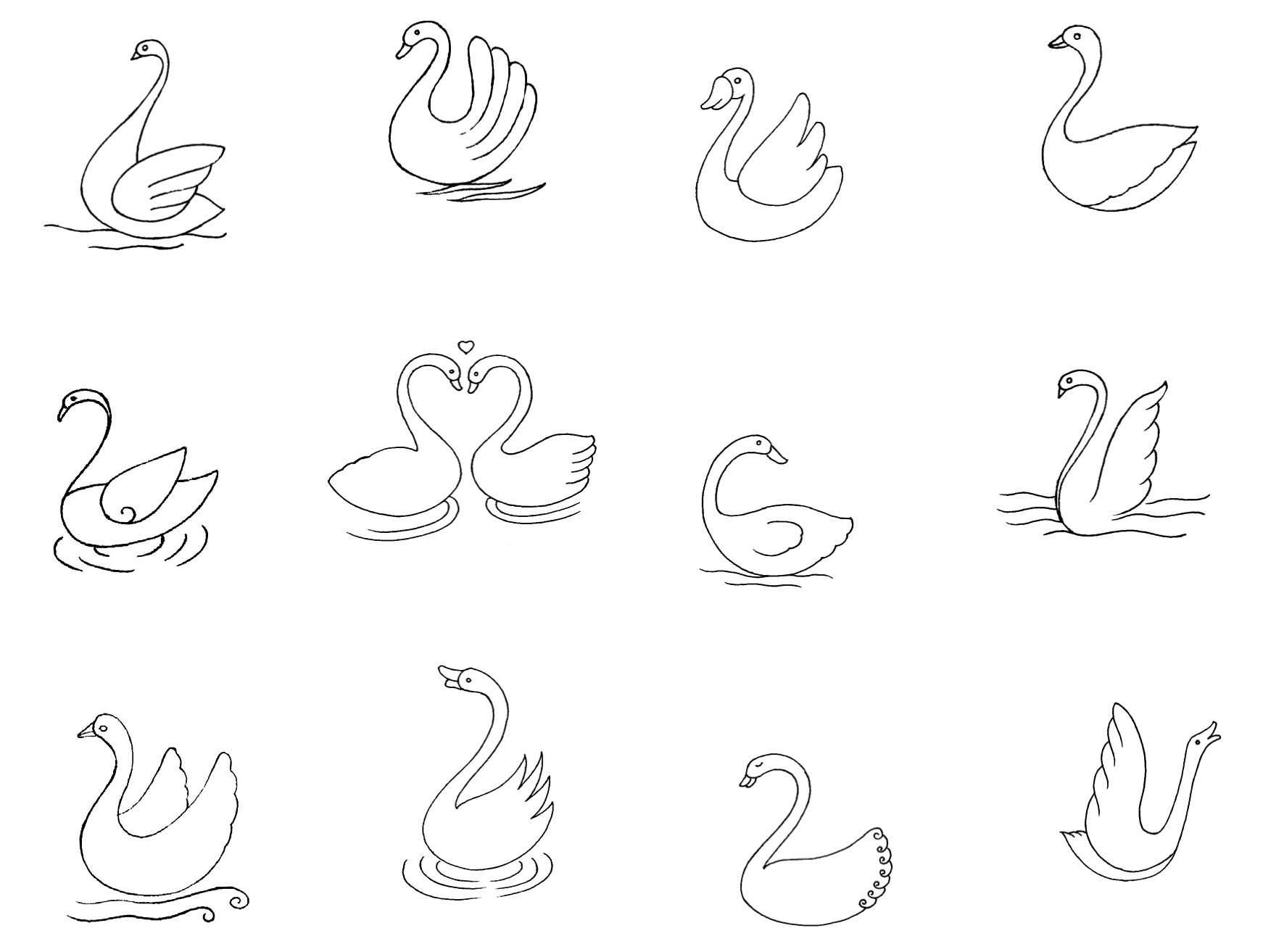 送给父亲的礼物简笔画大全,简笔画入门画画素材100个