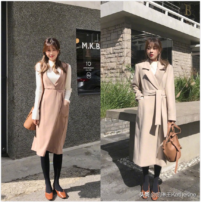 韩系穿搭极简风时尚百搭,韩系穿搭女春秋搭配高级感