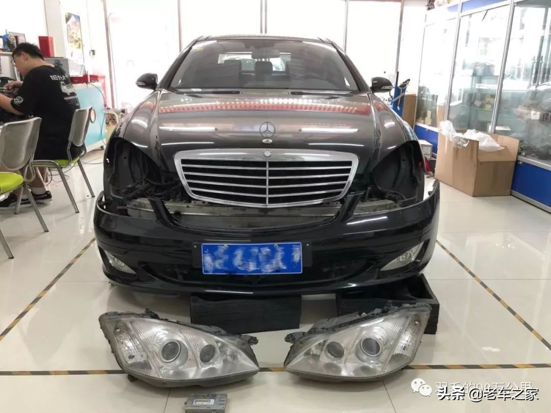 奔驰老款s350整备能回到巅峰状态,08款奔驰s350全车整备哪些东西