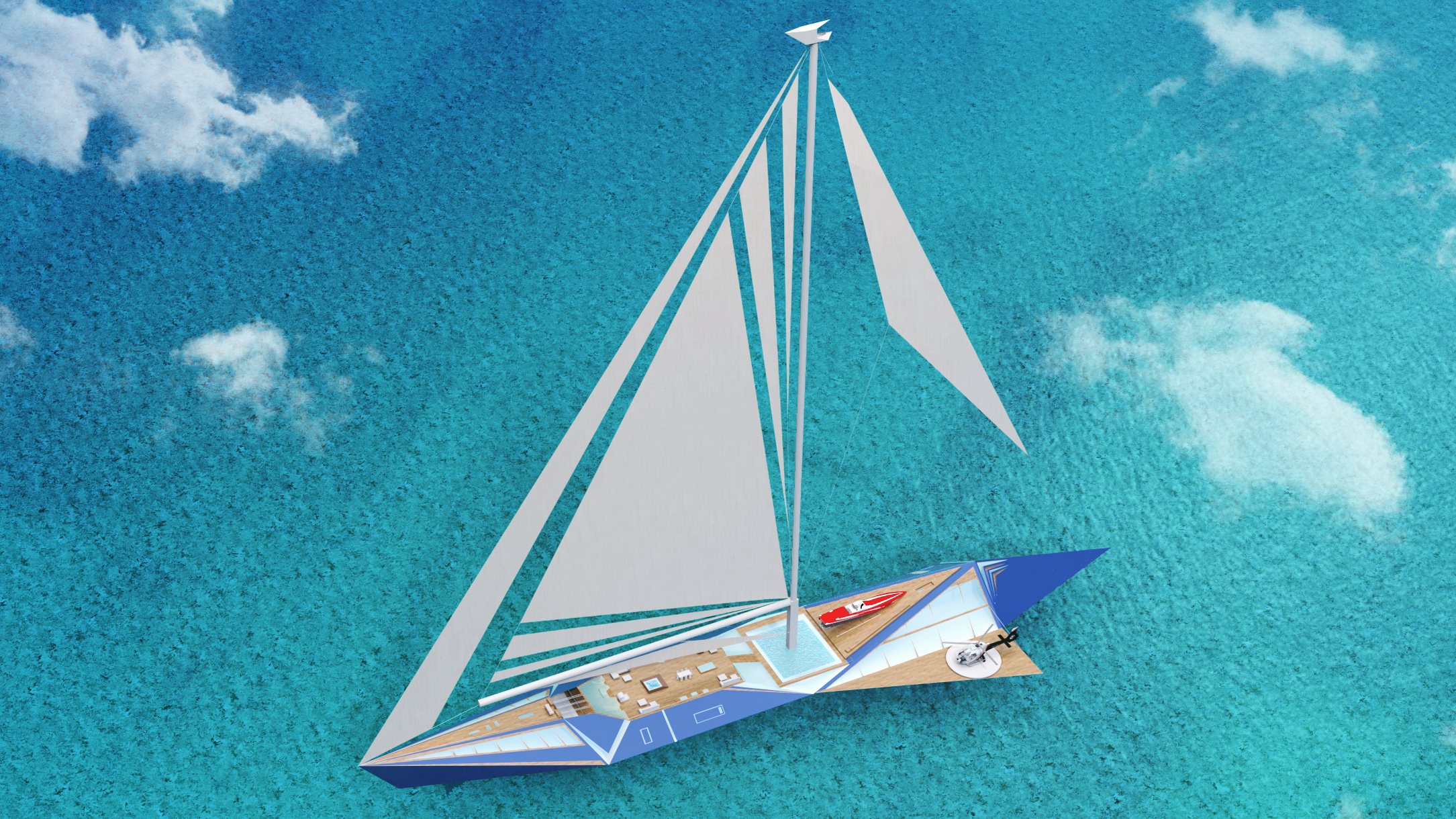 宏伟设计：世界上最极端的超级游艇概念