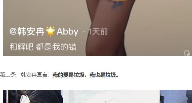 韩安冉整容失败案例,韩安冉整容教科书