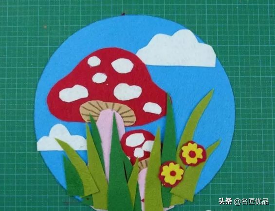 好玩的蘑菇手工,蘑菇手工制作小屋