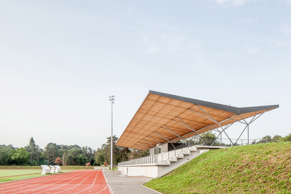 PhilippeMahut体育场看台，法国