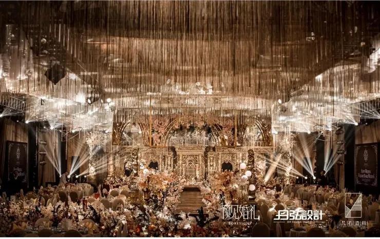 莫奈宫廷风婚礼,神秘梦幻的法式莫奈花园婚礼