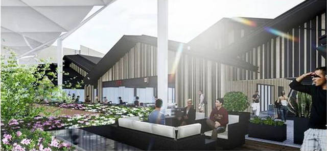 金大地庐州天街位置在哪,金大地新中式风格设计