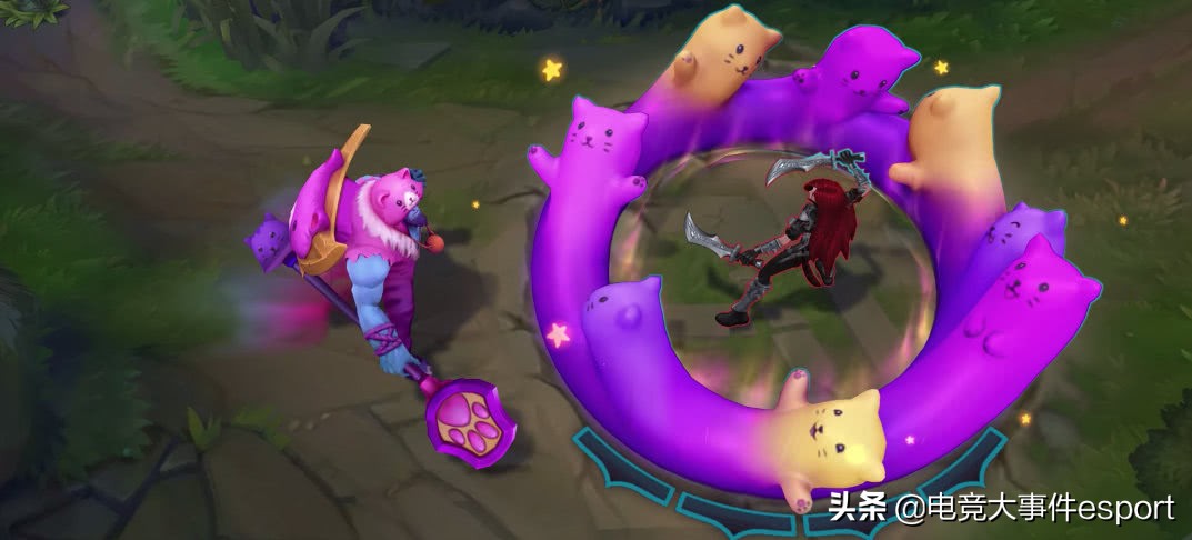 lol手游狮子狗愚人节皮肤测试,lol愚人节狮子狗皮肤