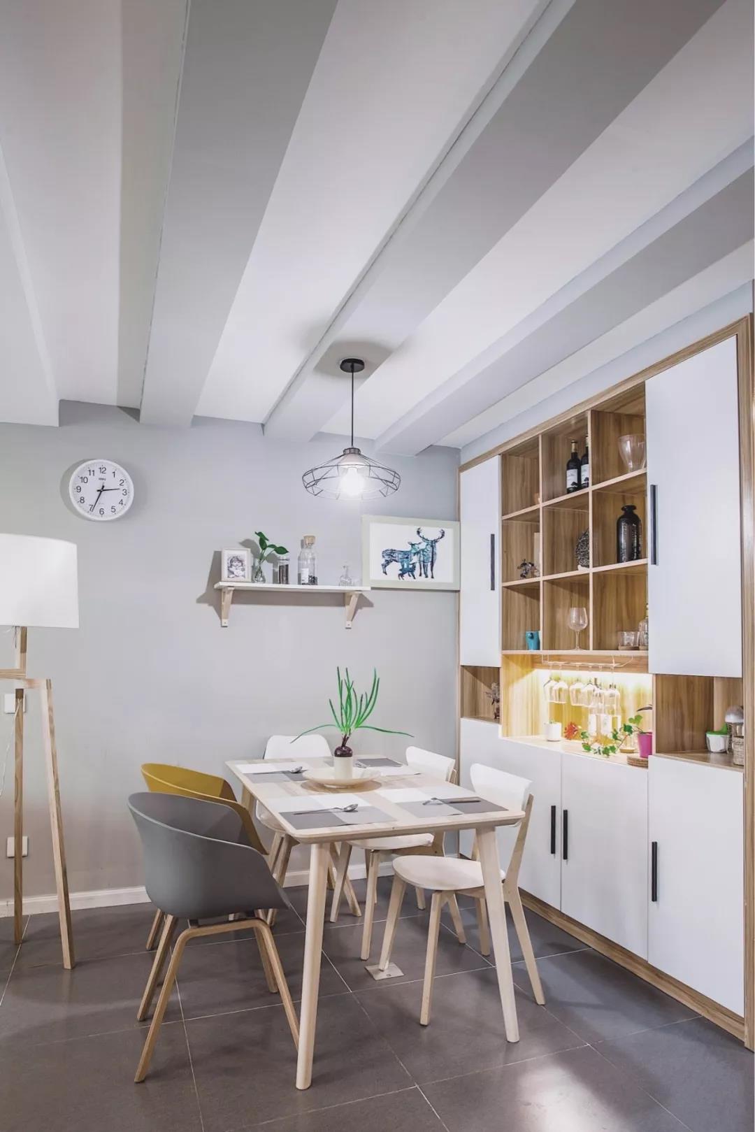 餐厅中间怎么装修好看,餐厅装修怎么省成本