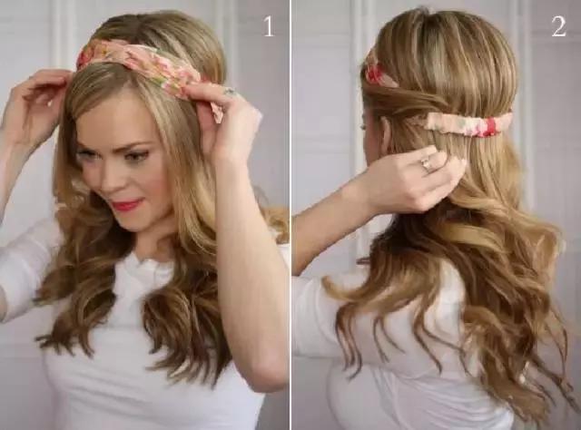 怎么给头发又简单又漂亮,简单弄头发教程