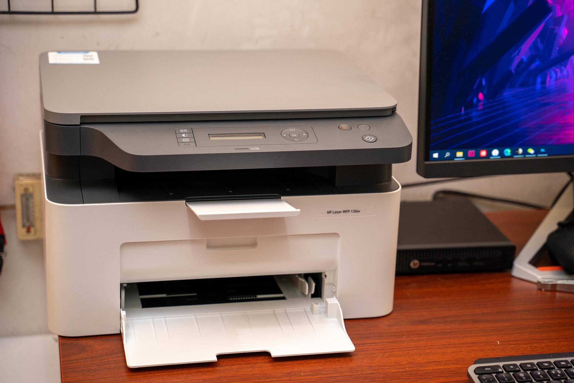 hplasermfp136a怎么无线连接,惠普lasermfp136w使用教程