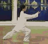 24式太极拳背向带口令慢动作教学,邱慧芳24式太极拳教学视频完整版